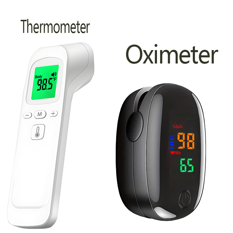 Pulse Oximeter - Bezdotykowy termometr na podczerwień do pomiaru