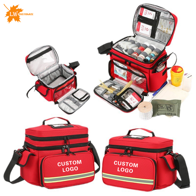 First Aid Kit - Apteczka pierwszej pomocy z logo, wodoodporna,