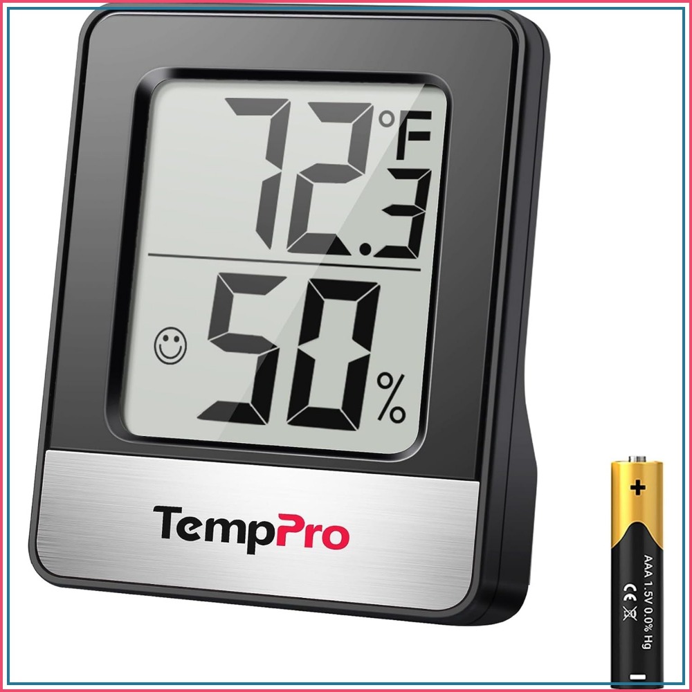 Thermometer Digital - Cyfrowy higrometr, termometr pokojowy, miernik wilgotności,