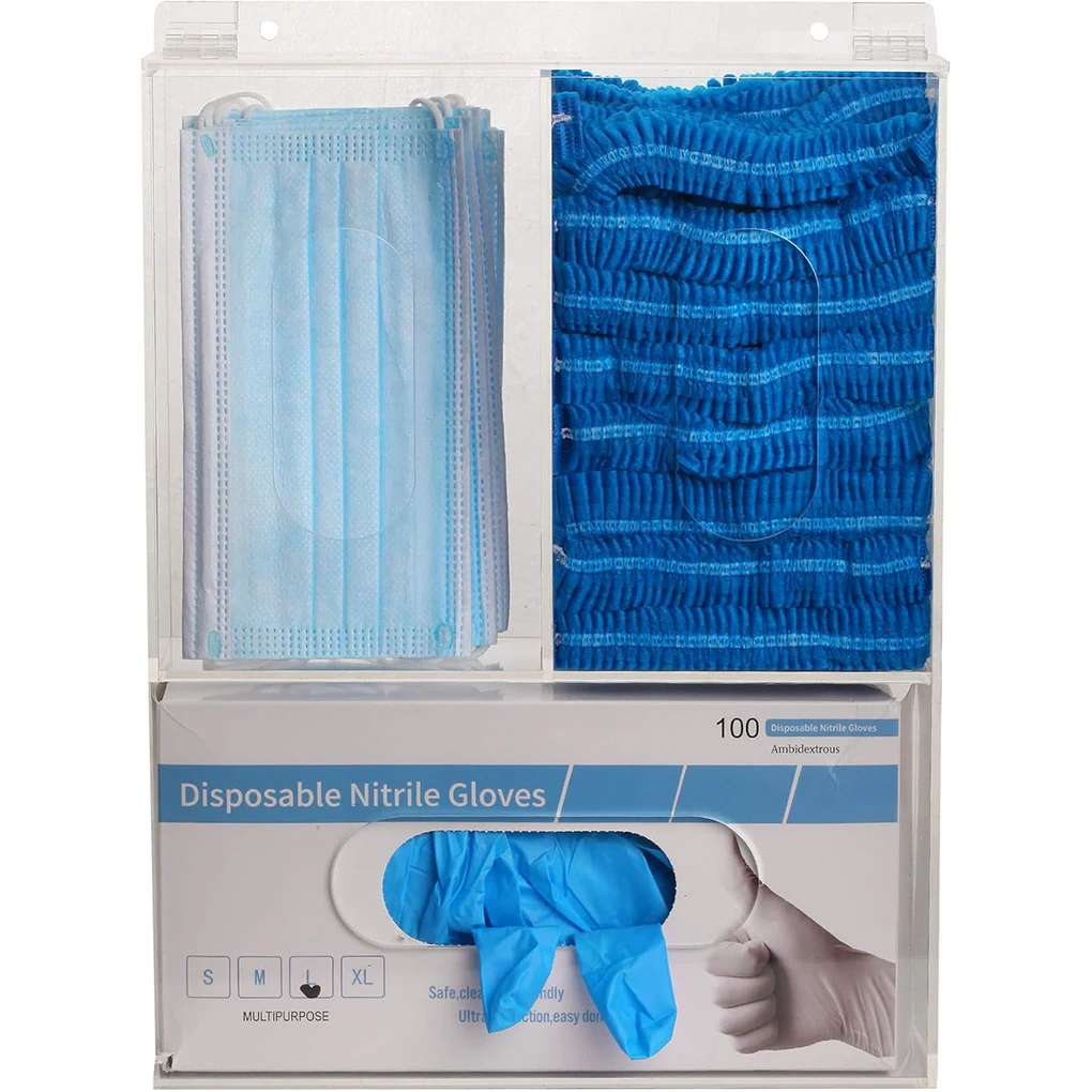3 Przegródki Akrylowy Pojemnik – Medical Gloves recenzja i cena