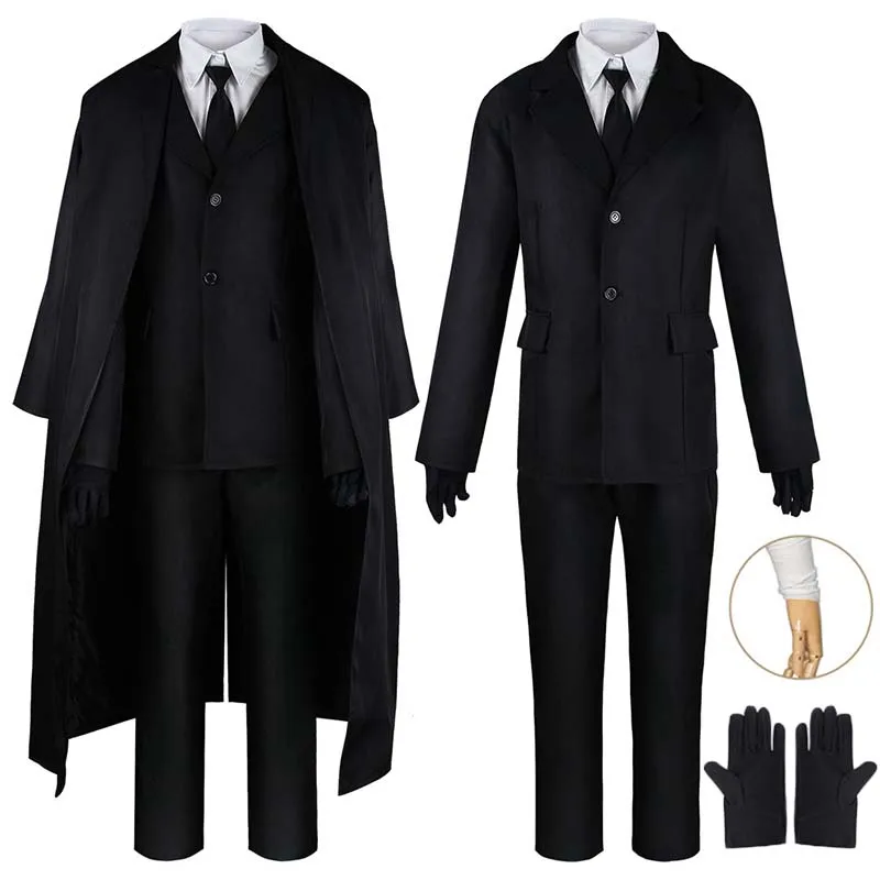Kostium Cosplay Dazai, czarny  – Bandage recenzja i cena