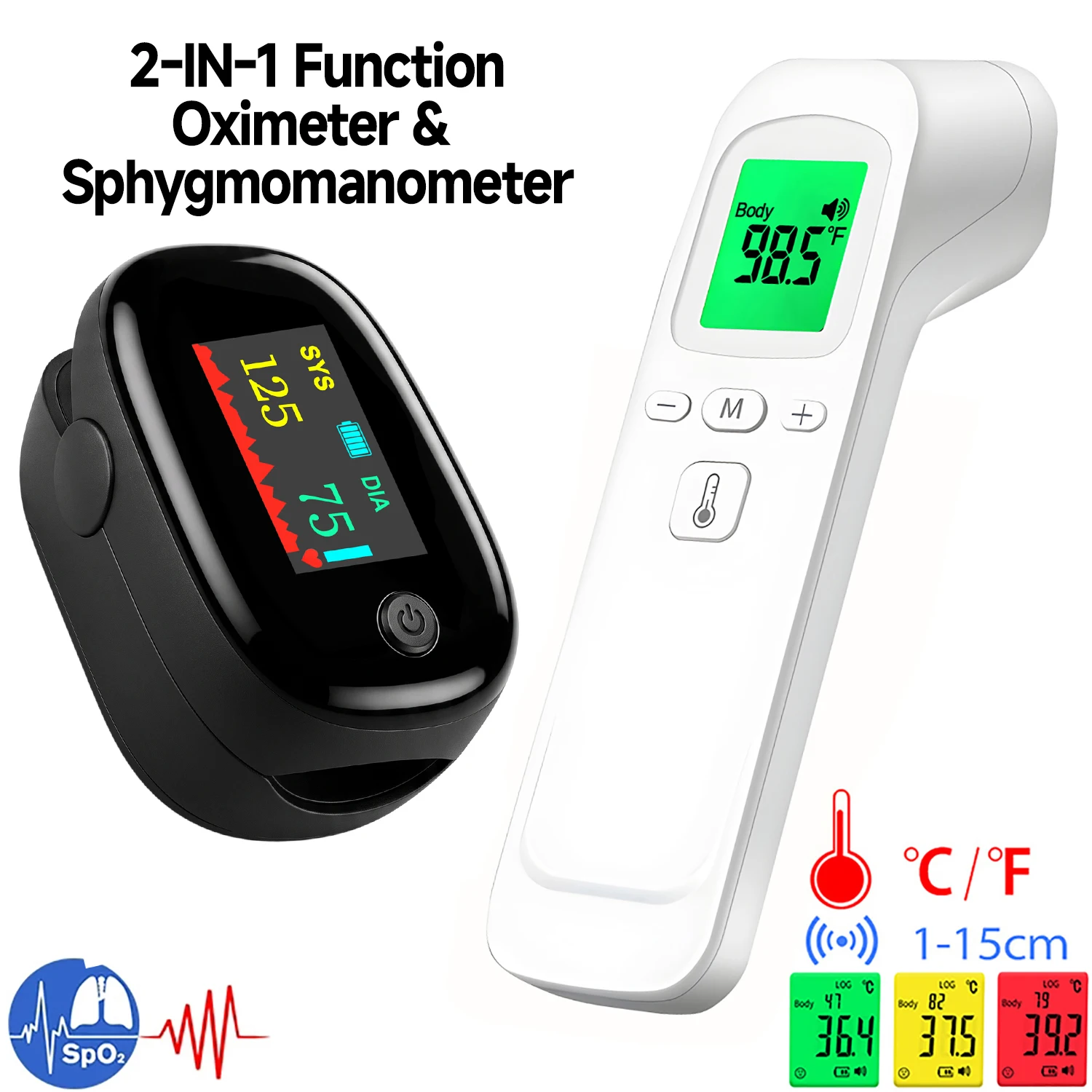 Bezkontaktowy termometr do pom – Pulse Oximeter recenzja i cena