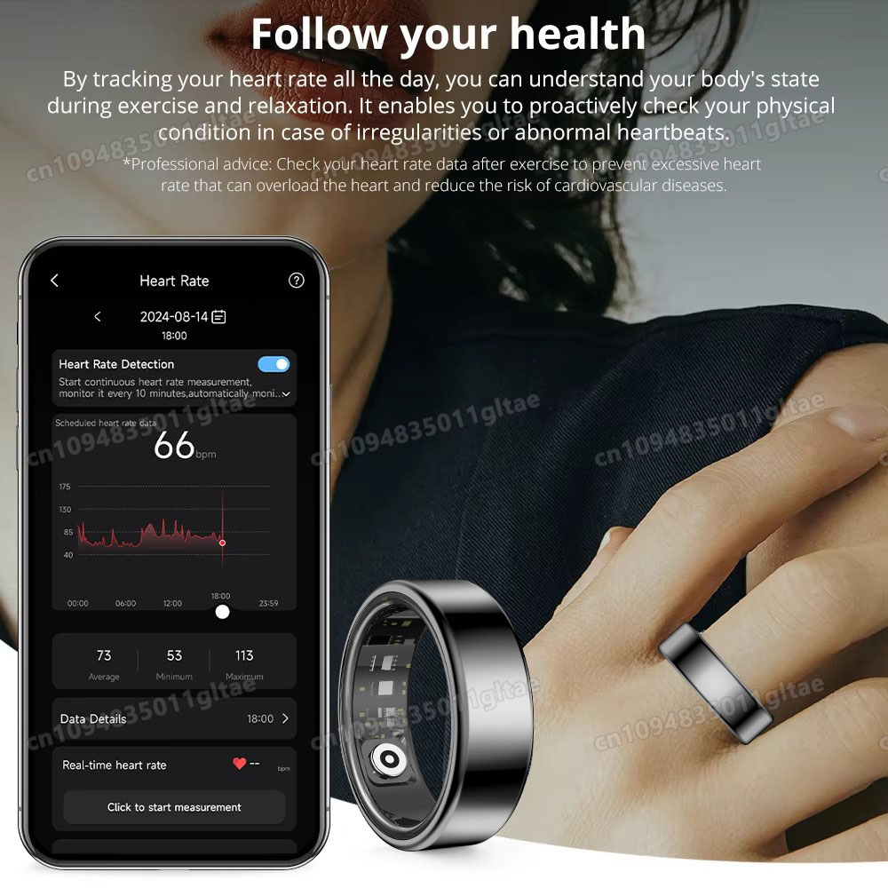 Inteligentny pierścień R10 z e – Blood Pressure Monitor recenzja i cena