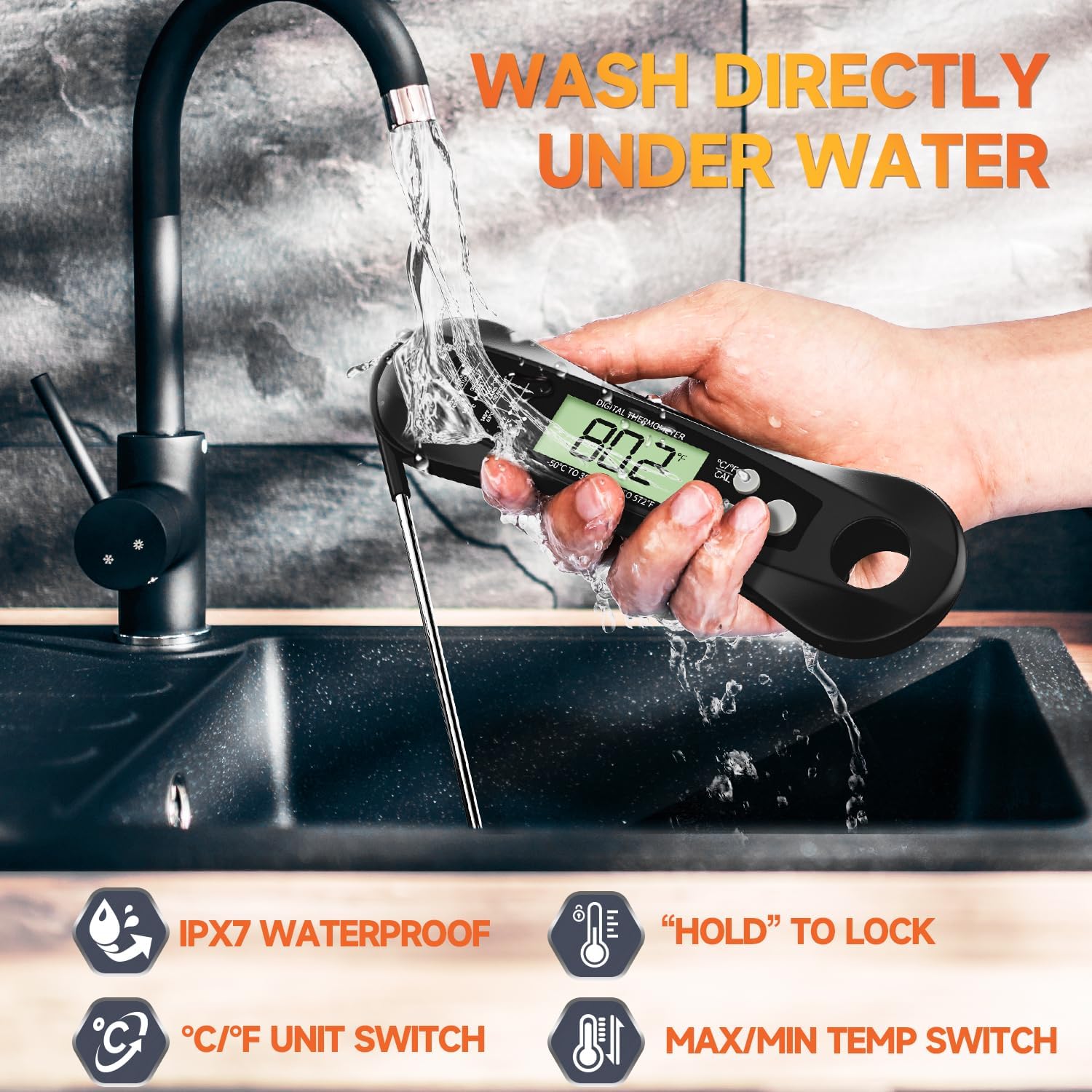 Cyfrowy termometr do mięsa z n – Thermometer Digital recenzja i cena