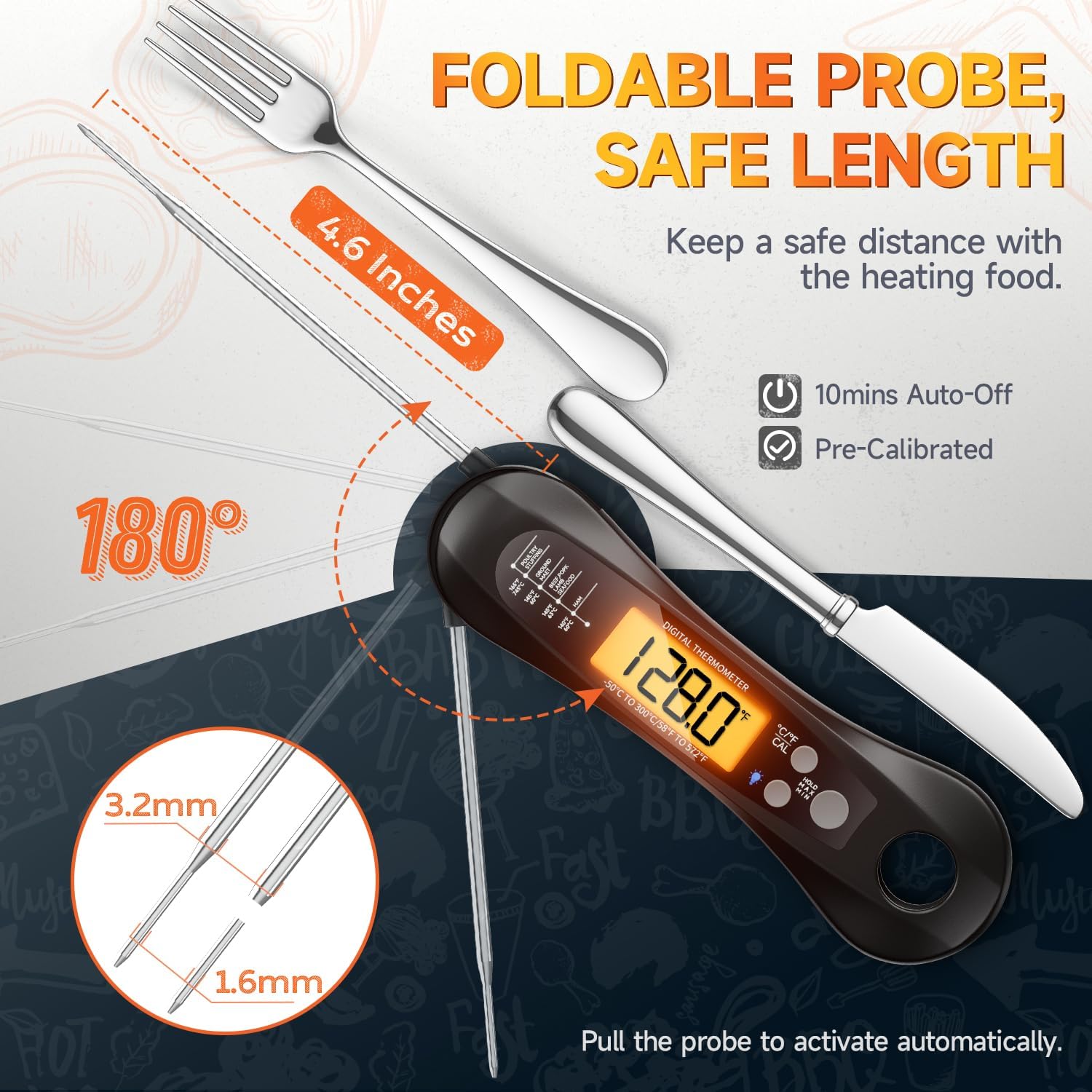 Cyfrowy termometr do mięsa z n – Thermometer Digital recenzja i cena