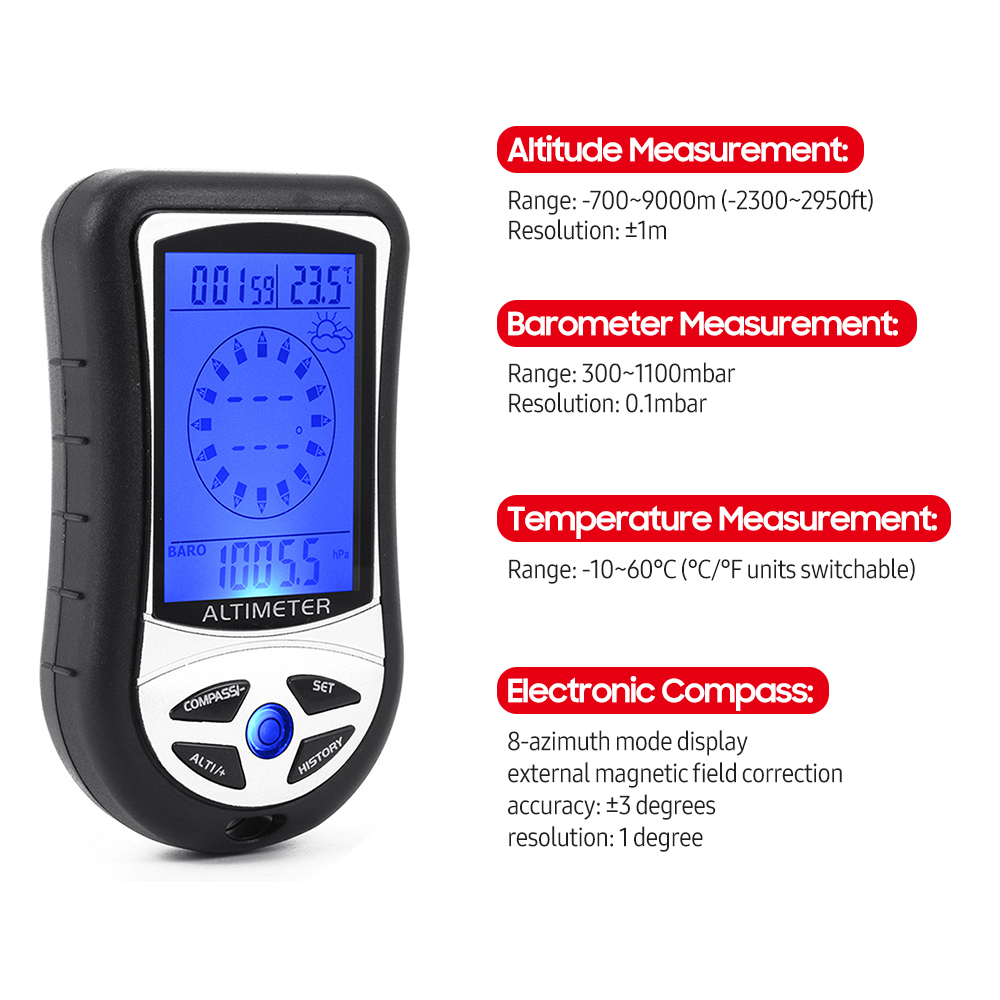 Wielofunkcyjny elektroniczny w – Thermometer Digital recenzja i cena