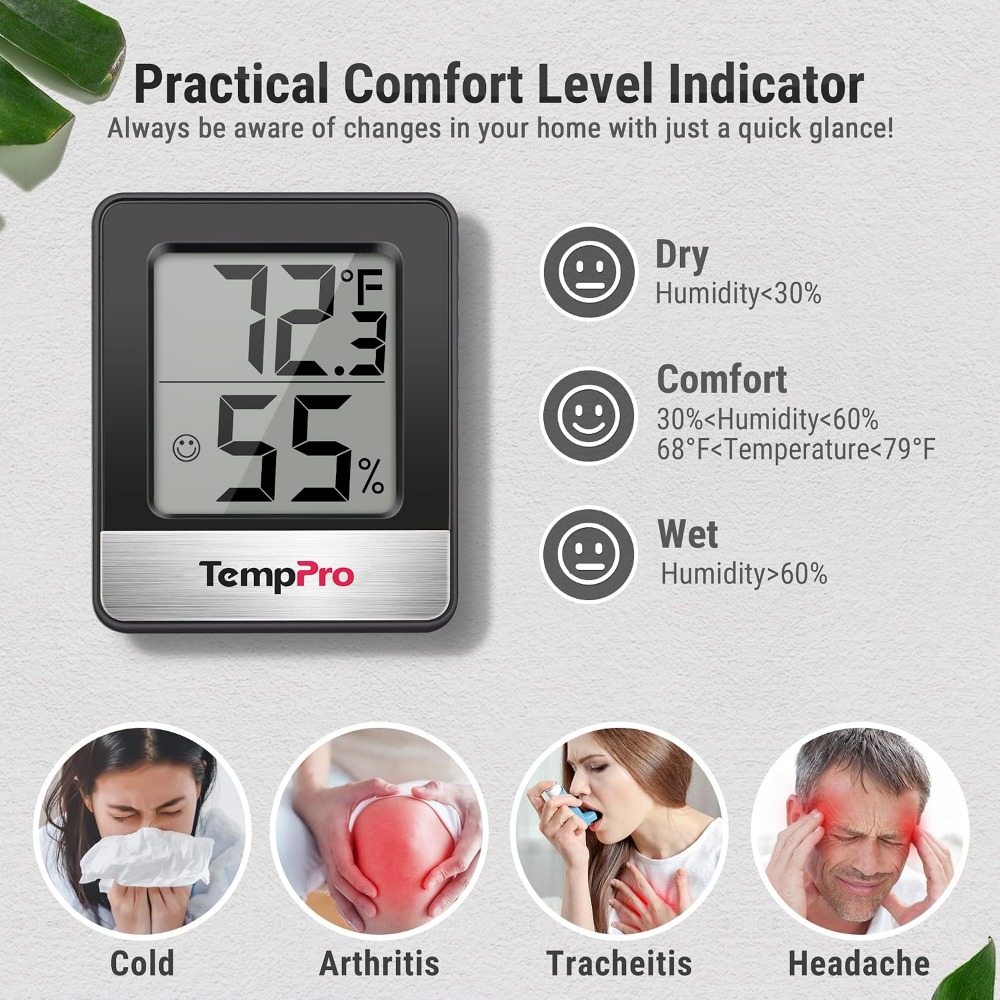 Cyfrowy higrometr, termometr p – Thermometer Digital recenzja i cena