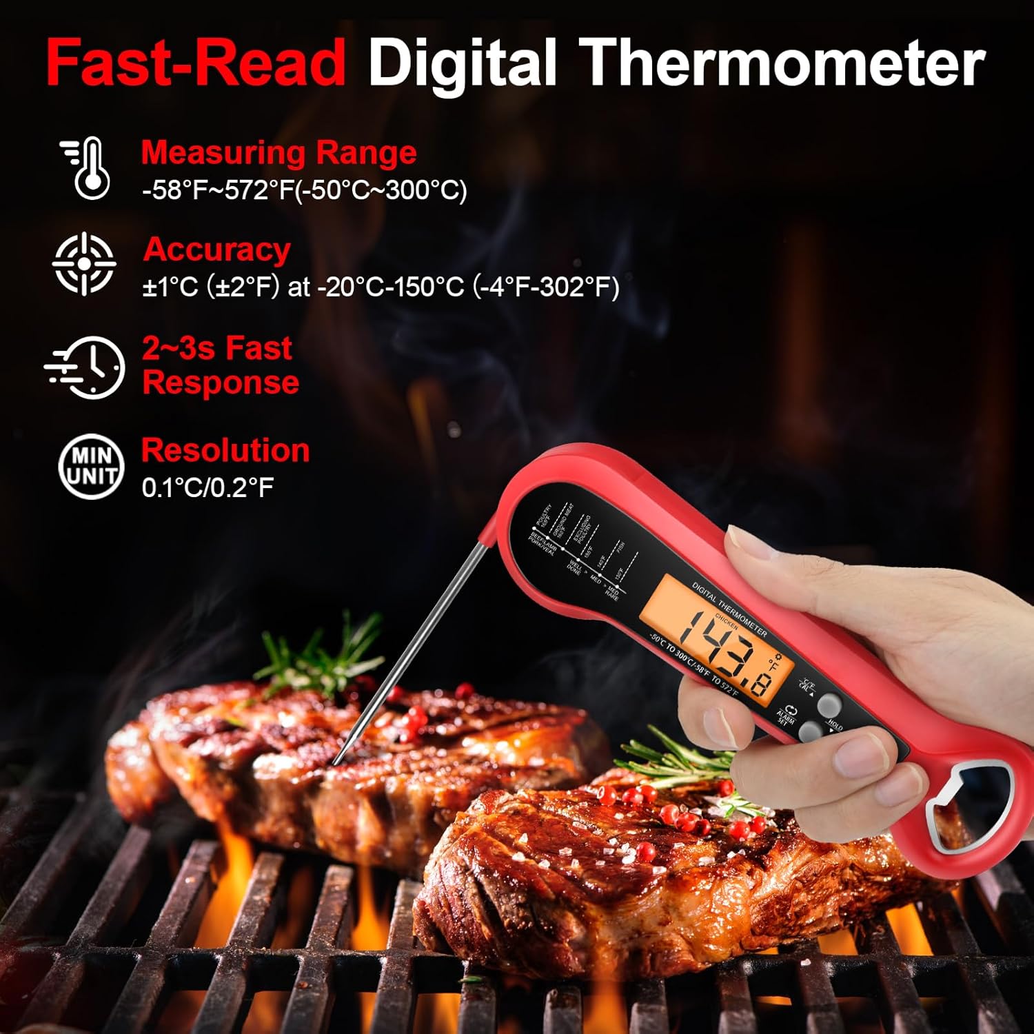 Profesjonalny termometr do mię – Thermometer Digital recenzja i cena
